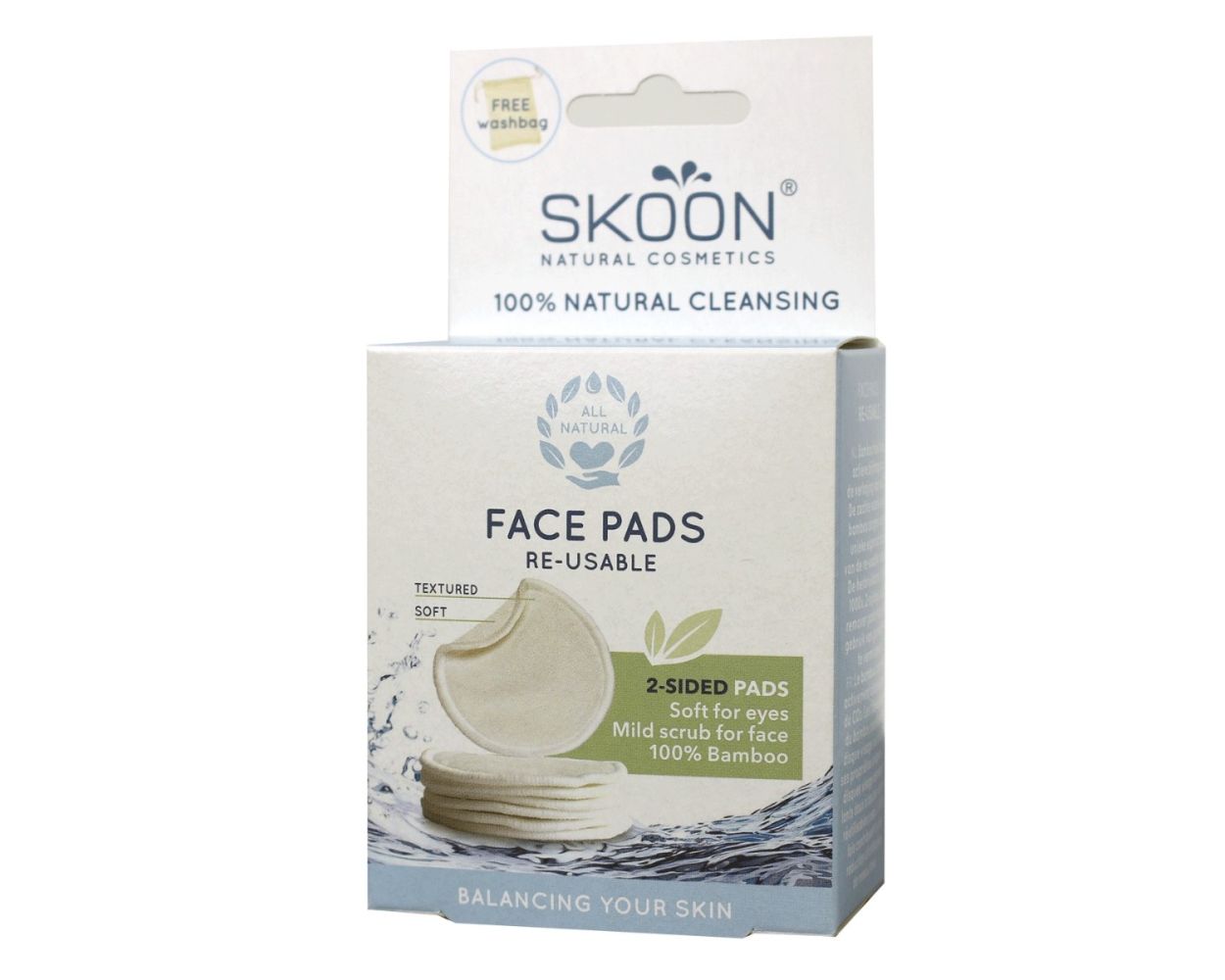 Skoon Reusable Cleansing Pads