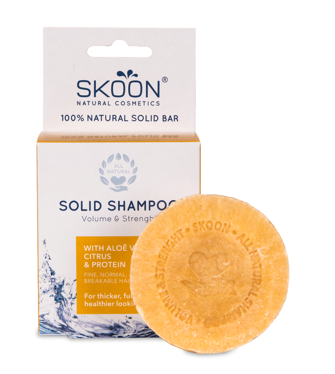 Skoon Solid Shampoo Bar Volume &amp; Strength 90g