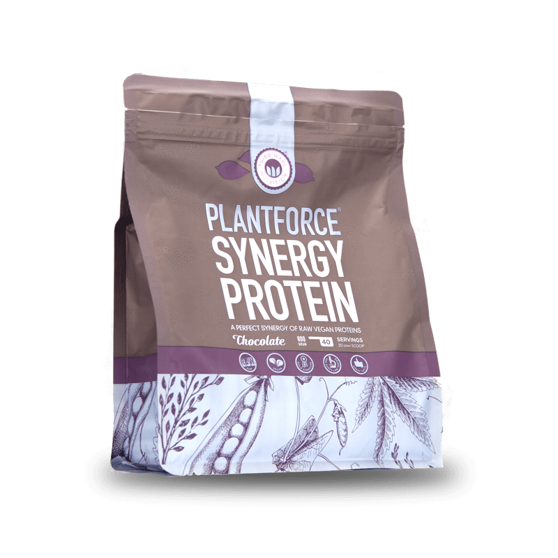 Plantforce Synergy Protein Powder Chocolate 400g