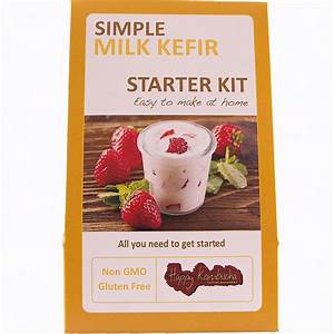Happy Kombucha - Simple Milk Kefir Starter Kit