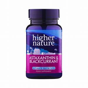 Higher Nature Astaxanthin &amp; Blackcurrant (30 Tabs)