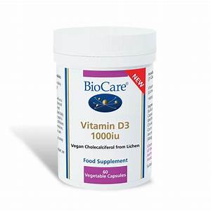 BioCare Vitamin D3 1000iu