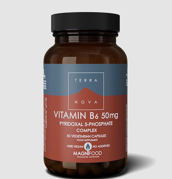 Terranova Vitamin B6 50mg (50 Caps)