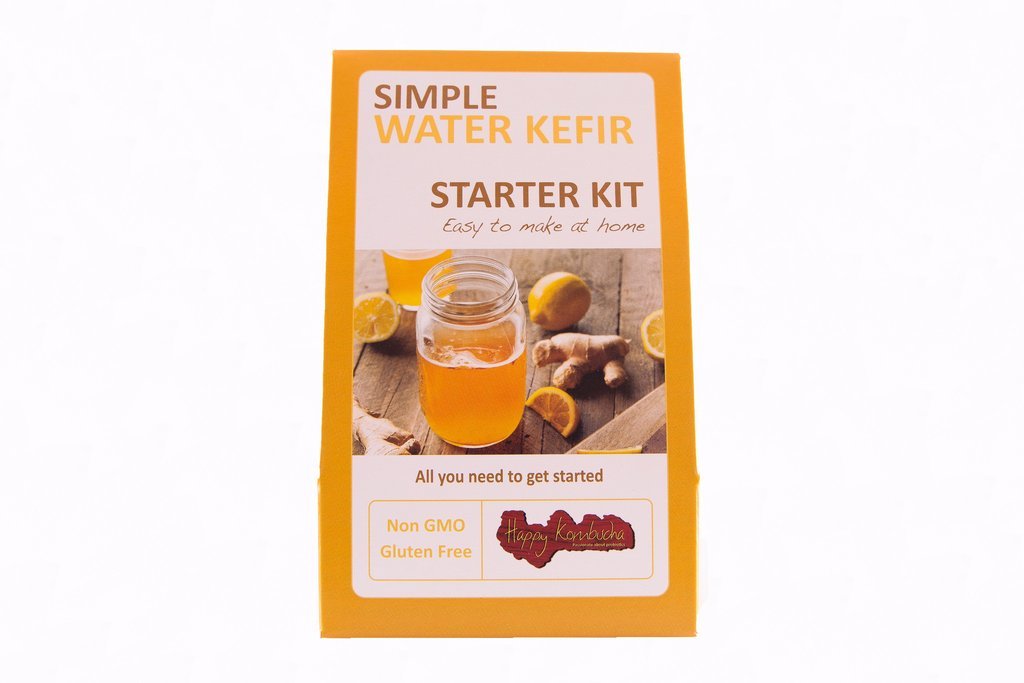 Happy Kombucha - Simple Water Kefir Starter Kit