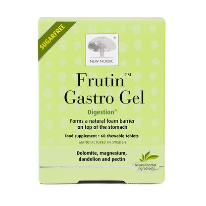 New Nordic Fruitin Gastro Gel (60 Chewable Tabs)
