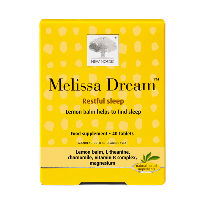 New Nordic  Melissa Dream Restful Sleep (40 Tabs)
